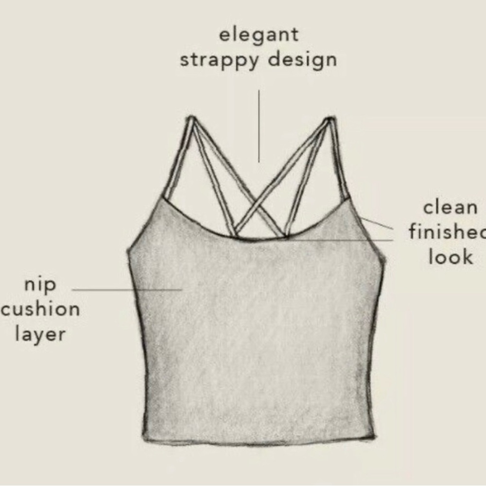 Blogilates Small Light Teal Active Tank Top - Picture 6 of 8